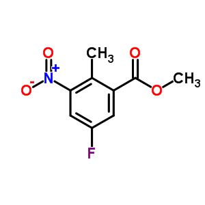 697739-03-0 methyl 5-fluoro-2-methyl-3-nitro-benzoate