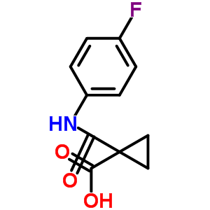 849217-48-7 1-[(4-Fluorophenyl)carbamoyl]cyclopropanecarboxylic acid
