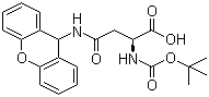 65420-40-8 N(alpha)-boc-N(gamma)-(9-xanthenyl)-L-asparagine