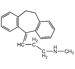 nortriptyline structural formula
