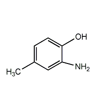 Ortho-amino-p-cresol structural formula