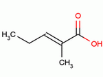 3142-72-1;16957-70-3 2-Methyl-2-pentenoic acid