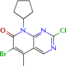 1016636-76-2 6-bromo-2-chloro-8-cyclopentyl-5-methylpyrido[2,3-d]pyrimidin-7(8h)-one