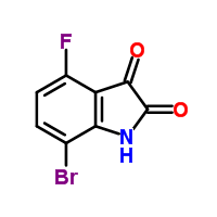 1245648-36-5 7-Bromo-4-fluoro-1H-indole-2,3-dione