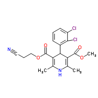 110962-94-2 4-(2,3-dichlorophenyl)-1,4-dihydro-2,6-dimethyl-3,5-Pyridinedicarboxylic acid 3-(2-cyanoethyl) 5-methyl ester