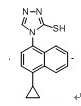 1533519-84-4 4-(4-cyclopropylnaphthalen-1-yl)-1H-1,2,4-triazole-5(4H)-thione