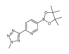 1056039-83-8 2-(2-Methyl-2H-tetrazol-5-yl)-5-(4,4,5,5-tetraMethyl-1,3,2-dioxaborolan-2-yl)pyridine