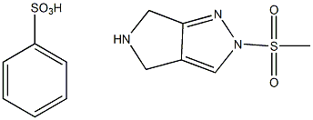 1280210-80-1 2-(methylsulfonyl)-2,4,5,6-tetrahydropyrrolo[3,4-c]pyrazole benzenesulfonate