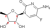 66335-38-4 5'-deoxy-5-fluorocytidine