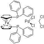 95464-05-4 1,1'-bis(diphenylphosphino)ferrocene-palladium(ii)dichloride dichloromethane complex