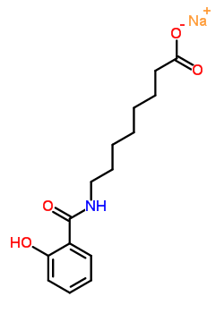 203787-91-1 sodium 8-[(2-hydroxybenzoyl)amino]octanoate