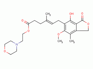 115007-34-6;128794-94-5 mycophenolate mofetil
