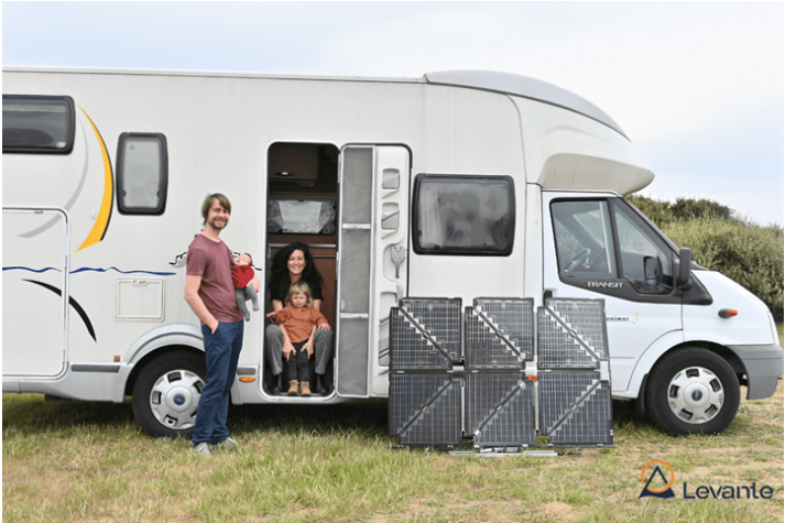 Italian startup Levante develops portable solar panels from recycled carbon fiber