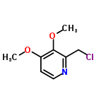 169905-10-6 2-(chloromethyl)-3,4-dimethoxy-pyridine 