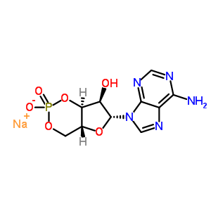 37839-81-9 adenosine-3',5'-cyclic monophosphate sodium salt