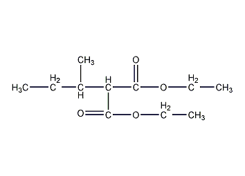 sec-butyldiethylmalonate structural formula