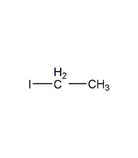 structural formula of ethyl iodide