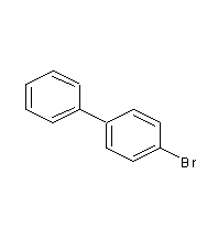 4-bromobiphenyl structural formula
