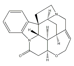 strychnine structural formula