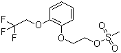 160969-03-9 2-[2-(2,2,2-trifluoroethoxy)phenoxy]ethyl methanesulfonate