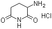 2686-86-4;24666-56-6 3-Amino-2,6-piperidinedione hydrochloride
