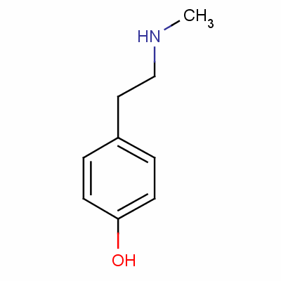 370-98-9 p-[2-(methylamino)ethyl]phenol
