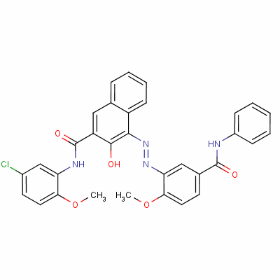 67990-05-0 N-(5-chloro-2-methoxyphenyl)-3-hydroxy-4-[[2-methoxy-5-[(phenylamino)carbonyl]phenyl]azo]naphthalene-2-carboxamide