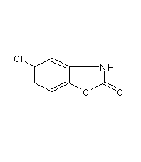 chlorzoxazone structural formula